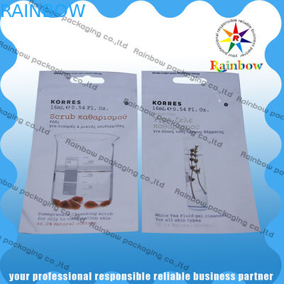 De Verpakkende Zak van Korrescomestic met Duidelijk Venster en Handvatgat