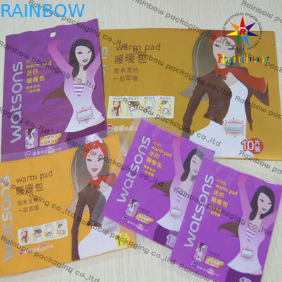 Ritssluitings Plastic Kosmetische Compacte Verpakkende Vlakte voor Warm Stootkussen