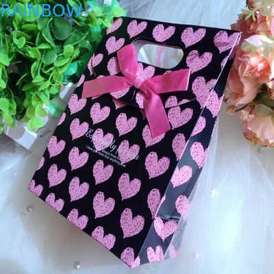 Gepersonaliseerde Aangepaste Document Zakken met Handvat voor Kerstmis