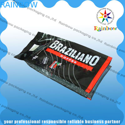 HUISDIER/AL/PE Materiële Kleurrijke Tribune op Theezak Verpakking met Zijhoekplaat