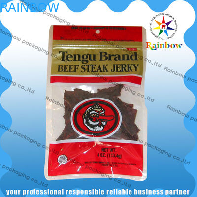 De Foliezak die van de voedselrang Heat-sealed Duidelijke Venster Volledige Druk verpakken