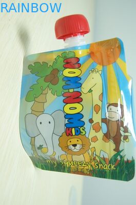 Van de het Voedselaluminiumfolie van de douane Materiële Baby het Spuitenzak Verpakking met Volledige Druk