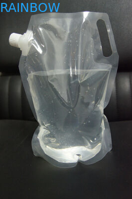 Kleurrijke het Bewijstribune die van het Drukwater omhoog Zak met Hoekspuiten verpakken voor Liguid