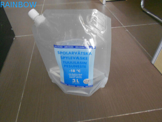 Kleurrijke het Bewijstribune die van het Drukwater omhoog Zak met Hoekspuiten verpakken voor Liguid