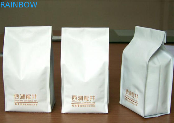 De ceramische de Thee Verpakkende Zakken van de Vierlingverbinding staan Zijhoekplaat op