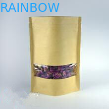 150 gramcapaciteit Aangepaste Document Zakkenritssluiting met Transparant Venster