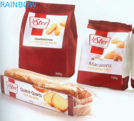 De gerecycleerde Aangepaste Document Veelvoudige Verbinding van de Zakkengreep voor Verpakking van brood