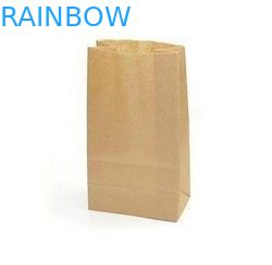 De bruine Embleem Gedrukte Aangepaste Document Zakken, halen Tribune op Zak weg