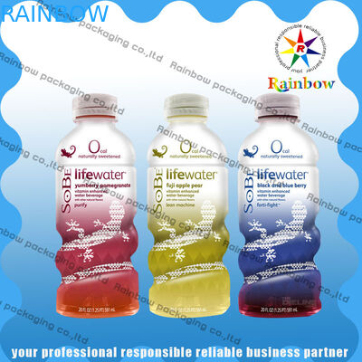 De drankfles krimpt de Douane van Omslagkokers Drukkend Warmtegevoelige Waterdicht