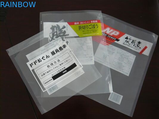 Transparante de Zakkensticker van de Voedsel Vacuümverbinding voor het Koken/het Schoonmaken