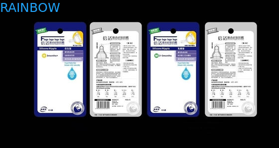 De de Blaarkaart die van de Babysfopspeen Europa verpakken hangt Gatenwit