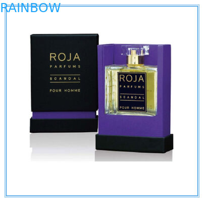 Kunstdocument Purper Parfum Verpakkend Vakje Rekupereerbaar met Bodem