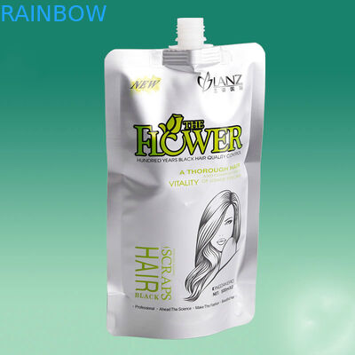 De zilveren Tribune spuit Zak omhoog Verpakkende Folie Rekupereerbaar voor Haarverzorging