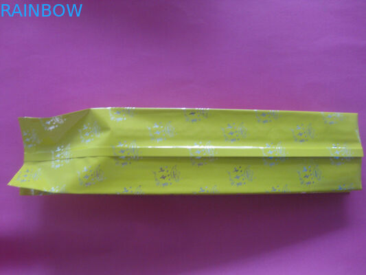 De zij de Boon van de Hoekplaat Gele Koffie Hitte van de Verpakkingsaluminiumfolie - verbinding