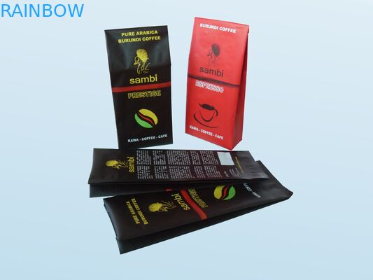 De zilverachtige Vacuümverbindingstheezakjes die Steen verpakken beëindigen omhoog Tribune met het Ontgassen van Klep