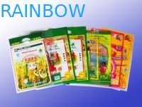 lamineerde zijverbinding 3 Plastic Zakken die Pruim Levendige Druk verpakken