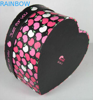 De kleurrijke het Document van de Hartvorm Vakje Verpakking is op de Daggift van Valentine van toepassing