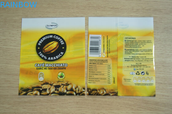 De het Huisdierenhitte van koffiemacchiato krimpt Sleeving voor Koffiekoppen Verpakking