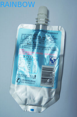 150ml zilveren de Zak van Aluminiumfolie Vlakke Spuiten Verpakking voor Wijn Verpakking