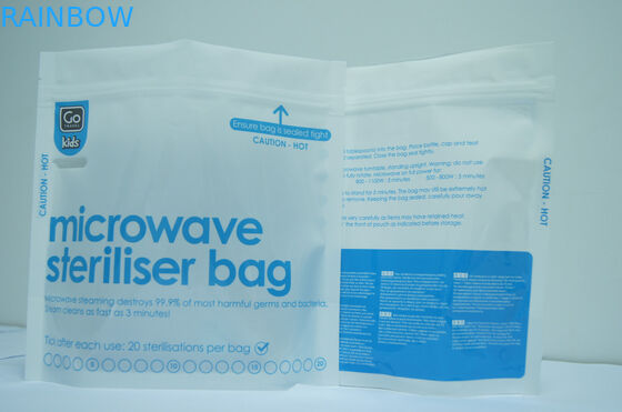 Zakken van de het Voedselopslag van de tribune de omhoog Blauwe Vacuümverbinding/de Zakken van de Microgolfvacuümverzegeling voor Voedsel