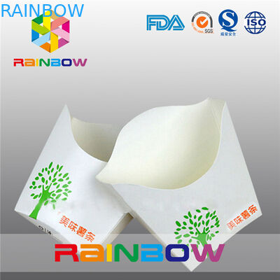 De vouwen onderaan Kleine Frieten die Doos verpakken recycleren, Vriendschappelijke Eco