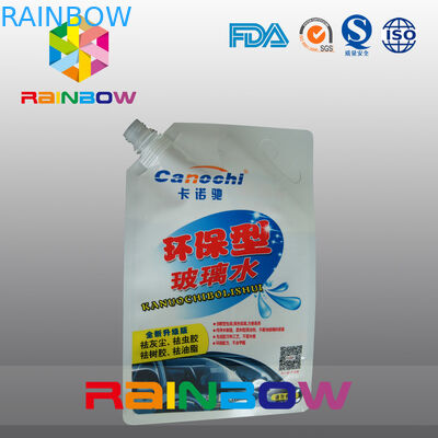 Gelamineerde de Zak van Laagspuiten Verpakking met Groef voor de Vloeistof van de Windschermwasmachine