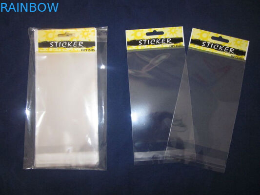 De gele Hoofd de Verpakkingsdruk van OPP doen/OPP-de Cellozak met Gat voor Tandenstoker in zakken