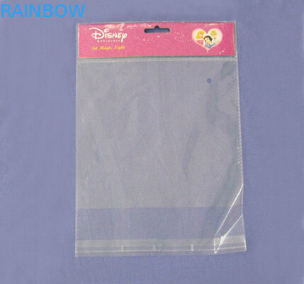 De gele Hoofd de Verpakkingsdruk van OPP doen/OPP-de Cellozak met Gat voor Tandenstoker in zakken