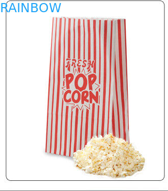 Aangepaste Vlakke het Document van Bodem Bruine Kraftpapier Zakkenbovenkant Open voor Snack