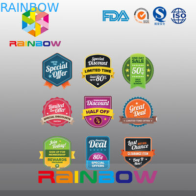 Document het Document van de Magneetsticker Etiket, het Onregelmatige Etiket van de Serigrafiewijn voor Natuurlijke voeding