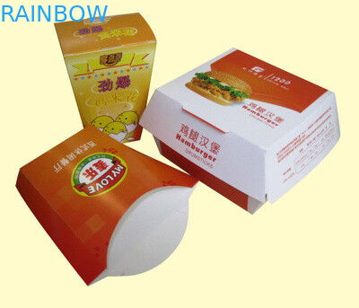 Neem Document Vakje voor Friench-Gebraden gerechten/de Kippenpakketten van Hamburg en van de Popcorn