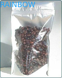 100g snackzakken die de Voor Achterfolie van Transprent met Ritssluiting verpakken