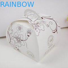 Witte Kraftpapier-Document Zak voor Suikergoed Verpakking met Voor Rond Venster