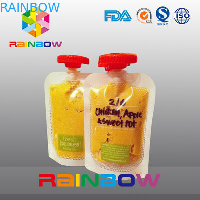 De Tribune van de het Voedselrang van het douaneontwerp op Zak met Spuiten voor Babyvoedsel