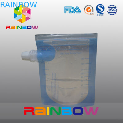 Zak van de Transprent de Zijhoekplaat voor Water/Drank, Doypack met Ritssluiting