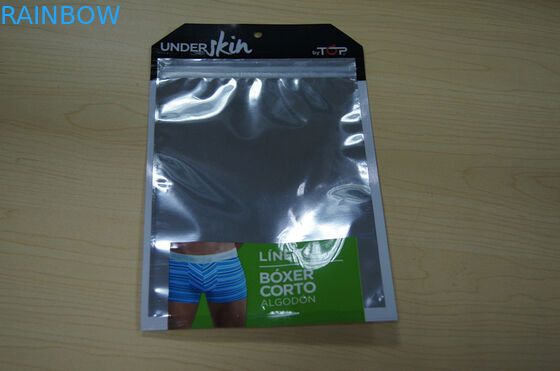 Van de het Ondergoedzak van het mannetje de Zak van de Plastic Zakkenpacakging Noni met Ritssluiting