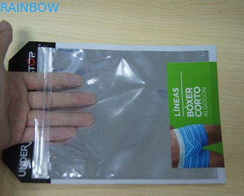 Van de het Ondergoedzak van het mannetje de Zak van de Plastic Zakkenpacakging Noni met Ritssluiting