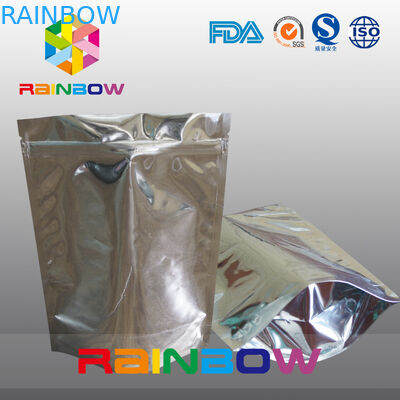 Bevindende aluminiumfoliezak voor supplement/folie doypack met ritssluiting