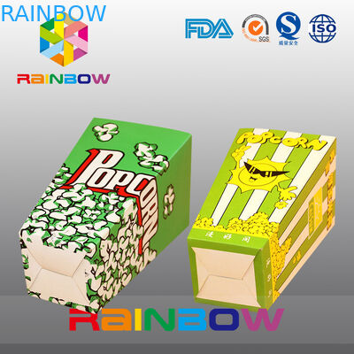 Unieke Ontwerp Aangepaste Document Zakken, de Popcorndocument van Amerika Zakken