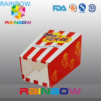 Het snelle Voedsel paste Document het Document van de Zakkenpopcorn Gebraden Kip Zakken aan