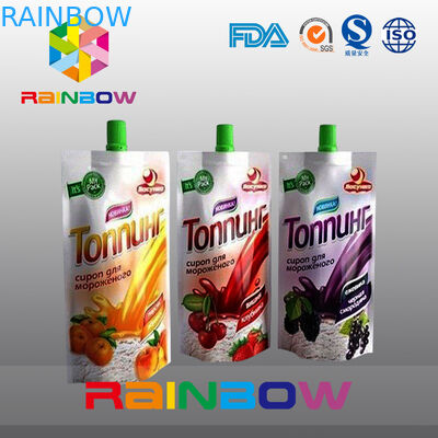 van het de Babyvoedsel van 140ml 200ml re-Sequeezed het Spuitenzak met dubbele ritssluiting