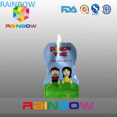 van het de Babyvoedsel van 140ml 200ml re-Sequeezed het Spuitenzak met dubbele ritssluiting