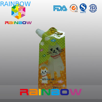 De aangepaste Gedrukte zak van Tribune omhoog opnieuw te gebruiken spuiten voor het vloeibare pakaging