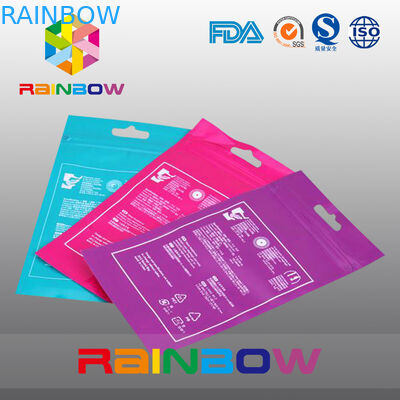 OPP-Kopbalzakken met Zelfklevende Strook voor Weefsel/Gedrukte Cellofaanzakken met Embleem