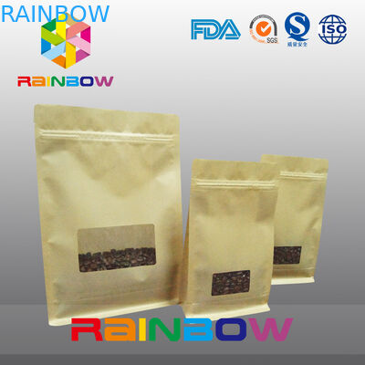 De vlakke Zakken van de Bodemhoekplaat, de Zak van de het Blokbodem van de Vierlingverbinding met Duidelijk Venster voor Koffie