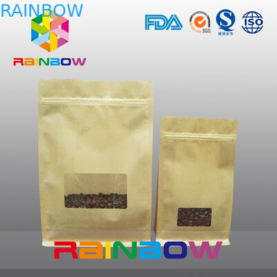 De vlakke Zakken van de Bodemhoekplaat, de Zak van de het Blokbodem van de Vierlingverbinding met Duidelijk Venster voor Koffie