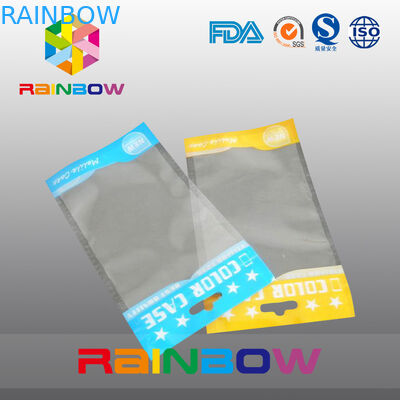 Zelfklevende verbindings opp hoofdzakken, duidelijke plastic kantoorbehoeften verpakkende zakken