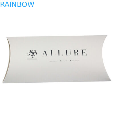 Zwart Wit het Document van de Haaruitbreiding Vakje met Aangepaste Grootte en Embleem in Hoofdkussenvorm