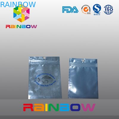 De voor Transparante Achterzak van het FolieVoedsel voor huisdieren met Ritssluiting, de Zak van het Visserijaas