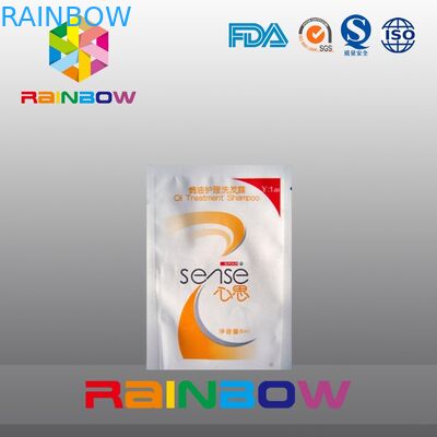 Plastic beschikbare de verbindingszakken van de shampoo verpakkende greep met scheurinkeping